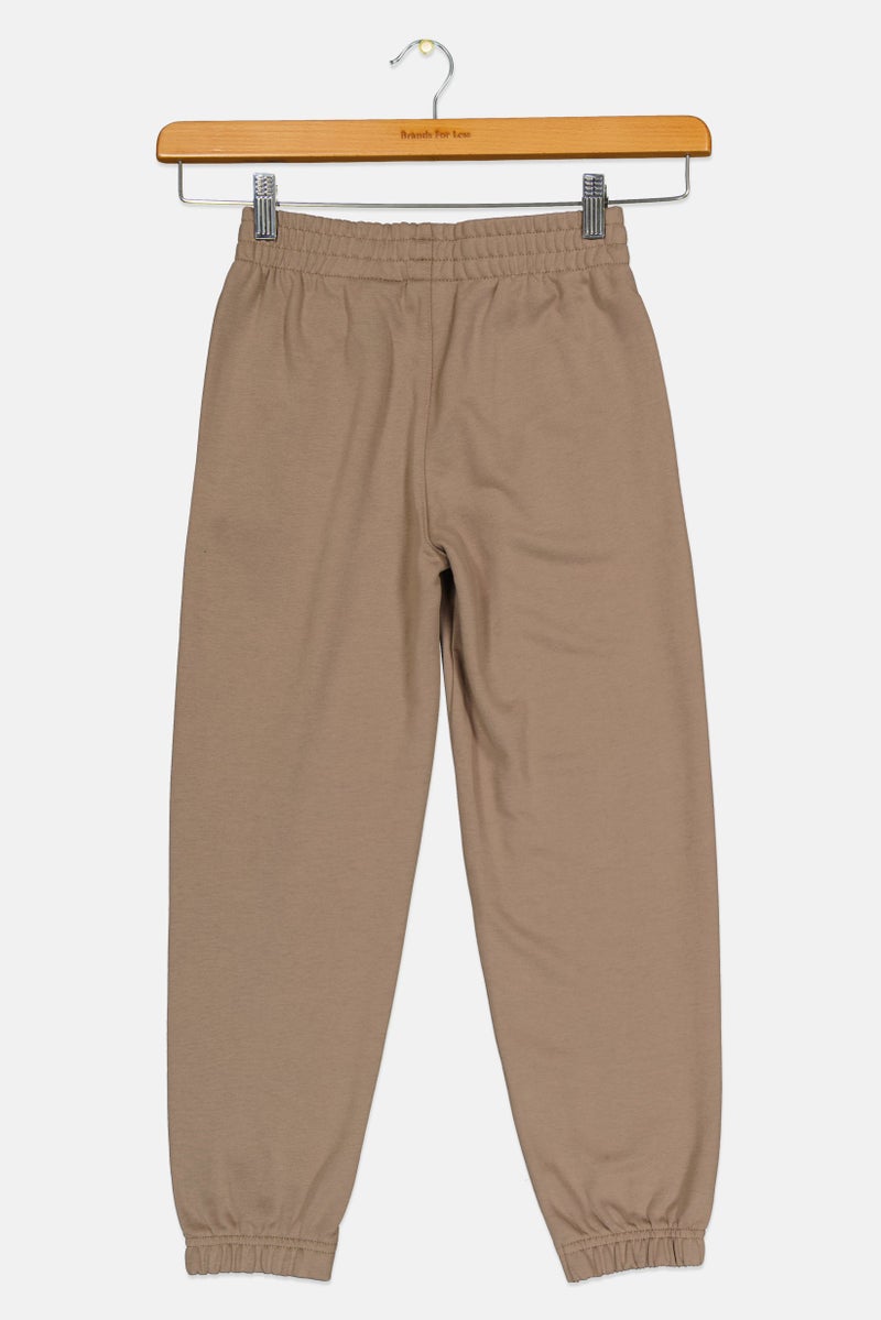 PUMA Kids Boy Sportwear Fit Outdoor Sweatpants, Taupe - Image 2