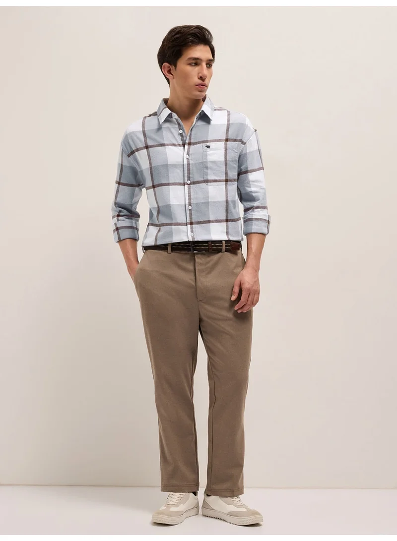 THE BEAR HOUSE  Men’s Long Sleeve Shirt – Classic, Comfortable and Stylish Essential for Work, Travel or Casual Outings for Men | Best Price UAE