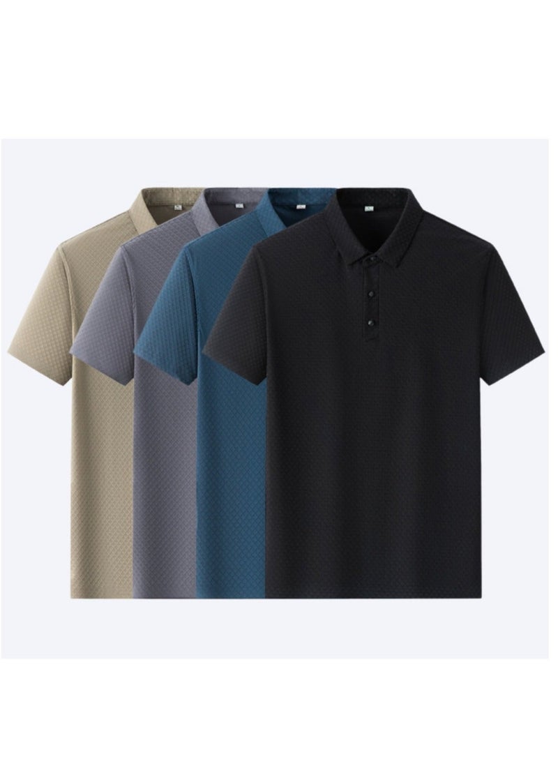 NIBEMINENT Men's Casual Polo Shirt - Image 2