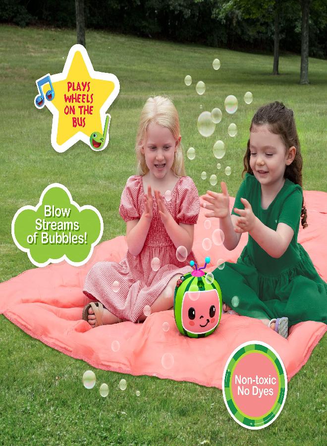 Little Kids CoComelon NO Spill Musical Bubble Machine | Bubble Toy for Baby, Toddlers and Kids | Amazon Toys Exclusive with 16 oz of Extra Bubble Solution (Bubble Solution Bottle Colors Will Vary) - Image 2