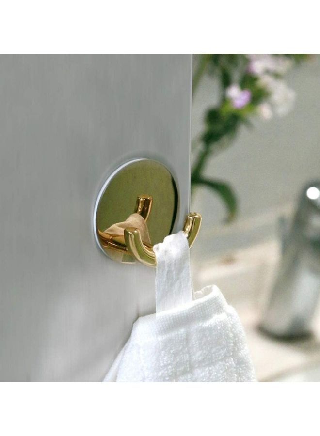 إسكدنيا خطاف جداري للمعاطف بتصميم بسيط ومبتكر ذهبي - Image 3