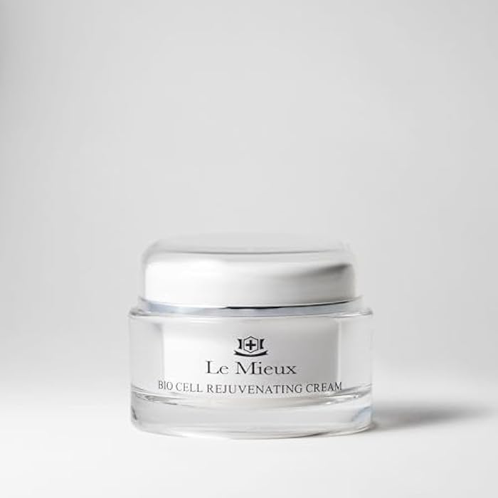Le Mieux Bio Cell Rejuvenating Cream - Triple Peptide Facial Moisturizer with Hyaluronic Acid, Squalane & Rose Hip, Night & Day Cream for Face & Neck, No Parabens or Sulfates (1.75 oz / 52 ml) - Image 2