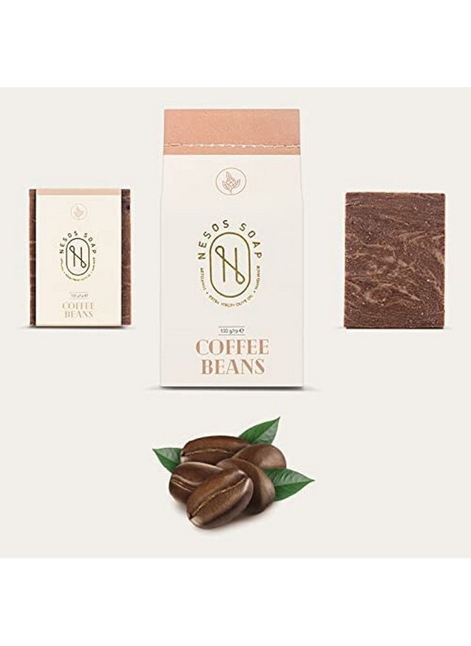 NESOS SOAP Nesos Extra Virgin Olive Oil Soap Coffee Beans  - Image 5
