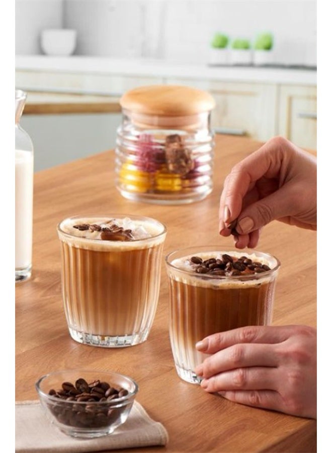 Paşabahçe Pasabahce Joy Tumbler 290cc – 4-Piece Classic Drinking Glass Set GB - Image 1