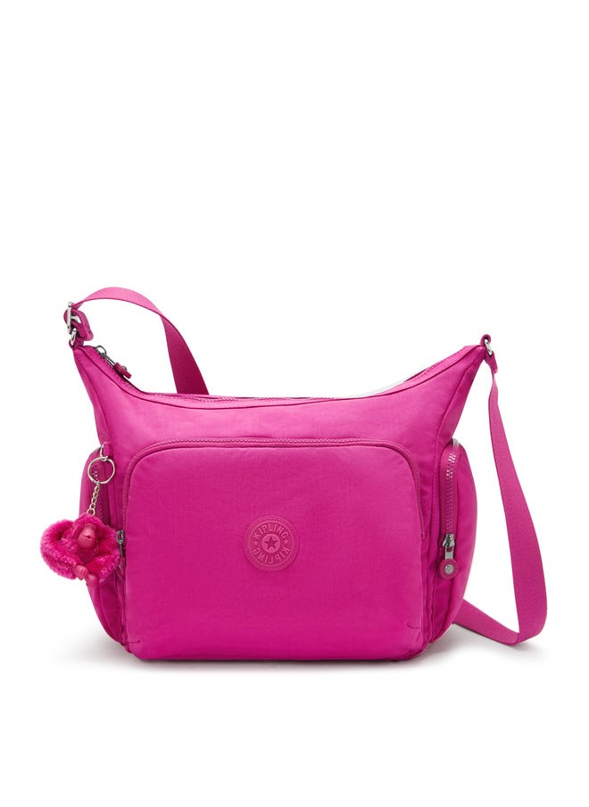 kipling Gabb Glowing Fuchsia Large Crossbody  - Image 1