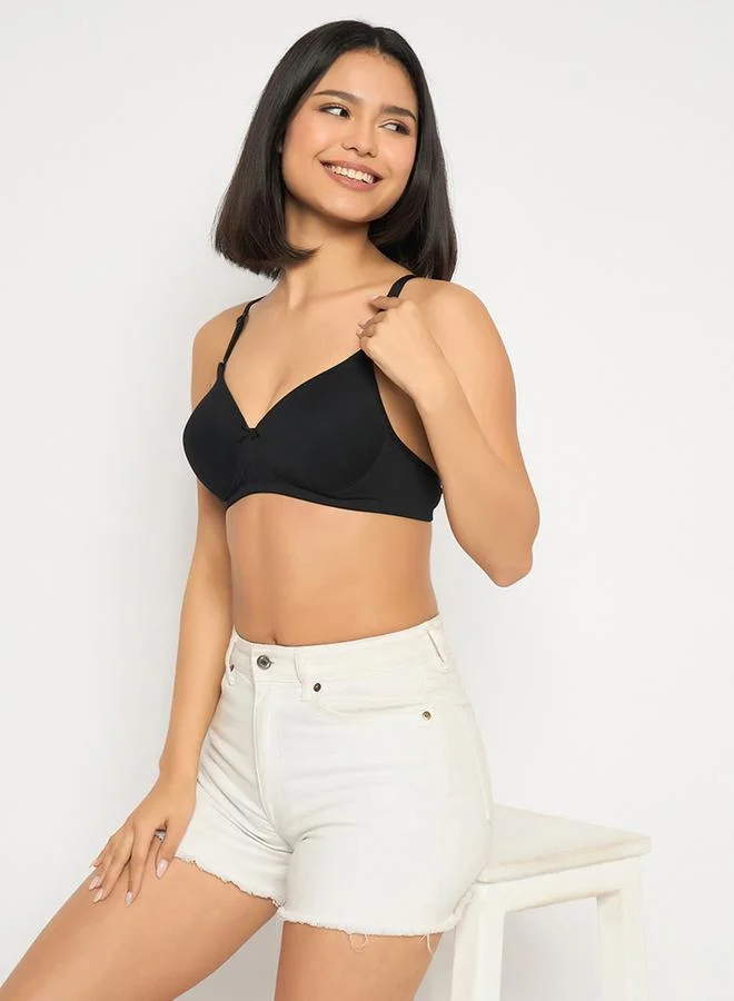 Clovia Clovia Set of 2 - Padded Non-Wired Full Coverage Multiway T-Shirt Bra