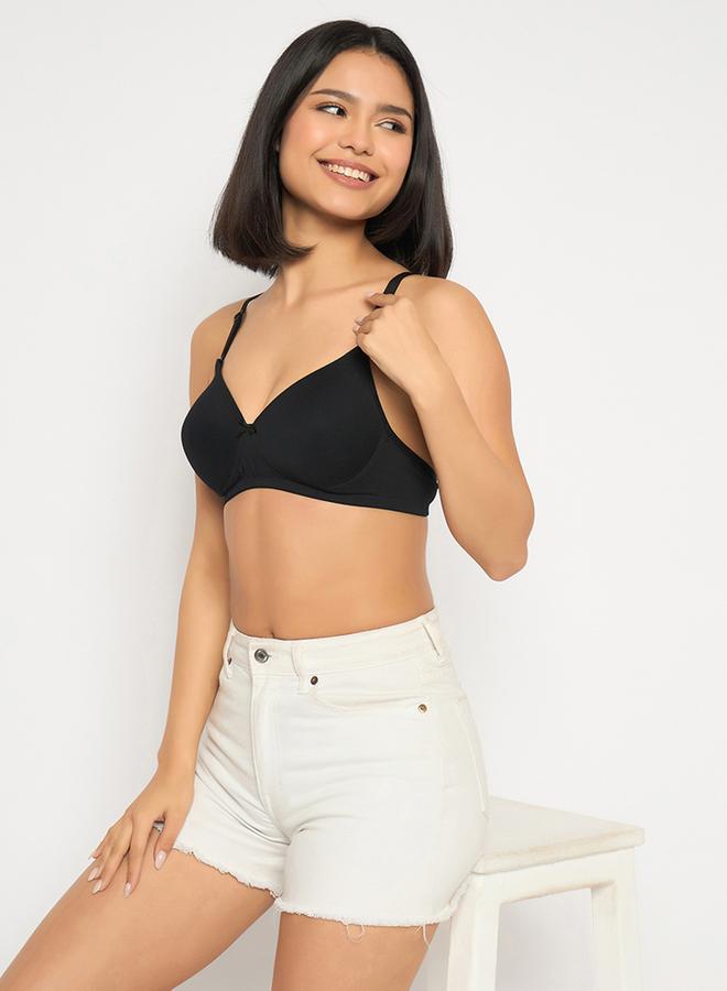 Clovia Set of 2 - Padded Non-Wired Full Coverage Multiway T-Shirt Bra - Image 3