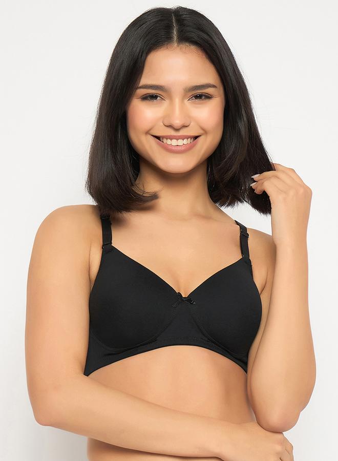 Clovia Set of 2 - Padded Non-Wired Full Coverage Multiway T-Shirt Bra - Image 4