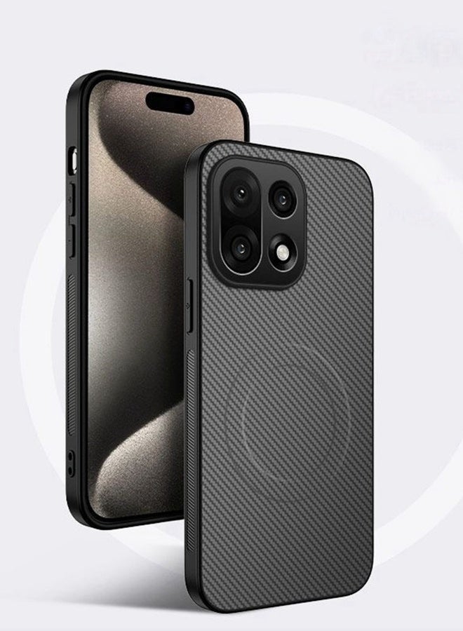 حافظة مغناطيسية لهاتف Oneplus 15، حافظة فاخرة بنسيج قطني، حماية عدسة الكاميرا المرتفعة، درجة عسكرية، حافظة Oneplus 15 5G عصرية ومقاومة للصدمات، ملمس مريح - Image 1