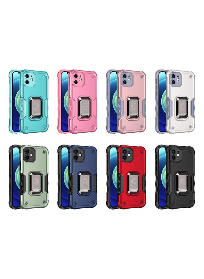 S-TOP Case For iPhone 11 Ring Holder Non-slip Armor Phone Case - Image 2