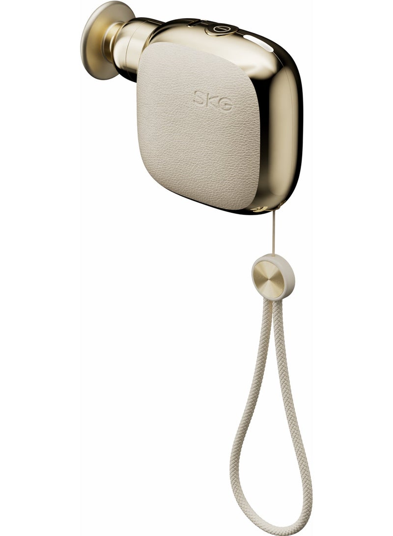 SKG Pocket Percussion Massage Gun FS300 White, High‑Frequency Brushless Motor,4‑Speed Adjustment,210g Compact Build,Food‑Grade Silicone Heads,Ideal for Office‑Workers, Sports Users, Gifting & Personal Use, Portable Daily‑Use - Image 5