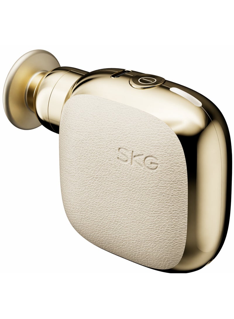 SKG Pocket Percussion Massage Gun FS300 White, High‑Frequency Brushless Motor,4‑Speed Adjustment,210g Compact Build,Food‑Grade Silicone Heads,Ideal for Office‑Workers, Sports Users, Gifting & Personal Use, Portable Daily‑Use - Image 2