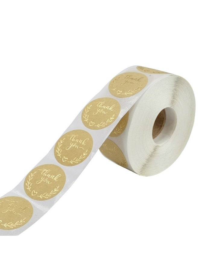 لفافة ملصقات شكر مكونة من 500 قطعة لملصقات الحلويات والمخبوزات للصناديق - Image 2