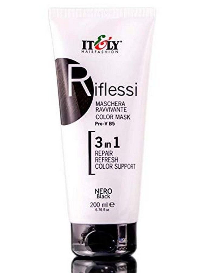 IT&LY Itly Riflessi Color Renewal Mask Masque 6.76Oz Nero Black - Image 3