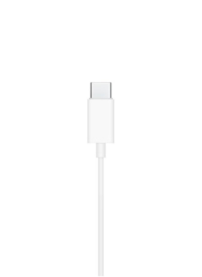 ELTRAZONE - Earpods with USB-C, Wired Earbuds with Microphone & Volume Control – In-Ear Headphones for iPhone 15 Pro Max, iPad Pro/Air, Samsung | High-Quality Sound, Comfortable Fit – White - Image 1