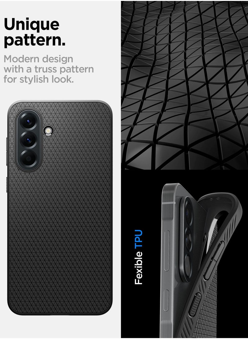 Spigen Liquid Air Samsung Galaxy A56 5G Case Cover (2025) - Matte Black  - Image 3