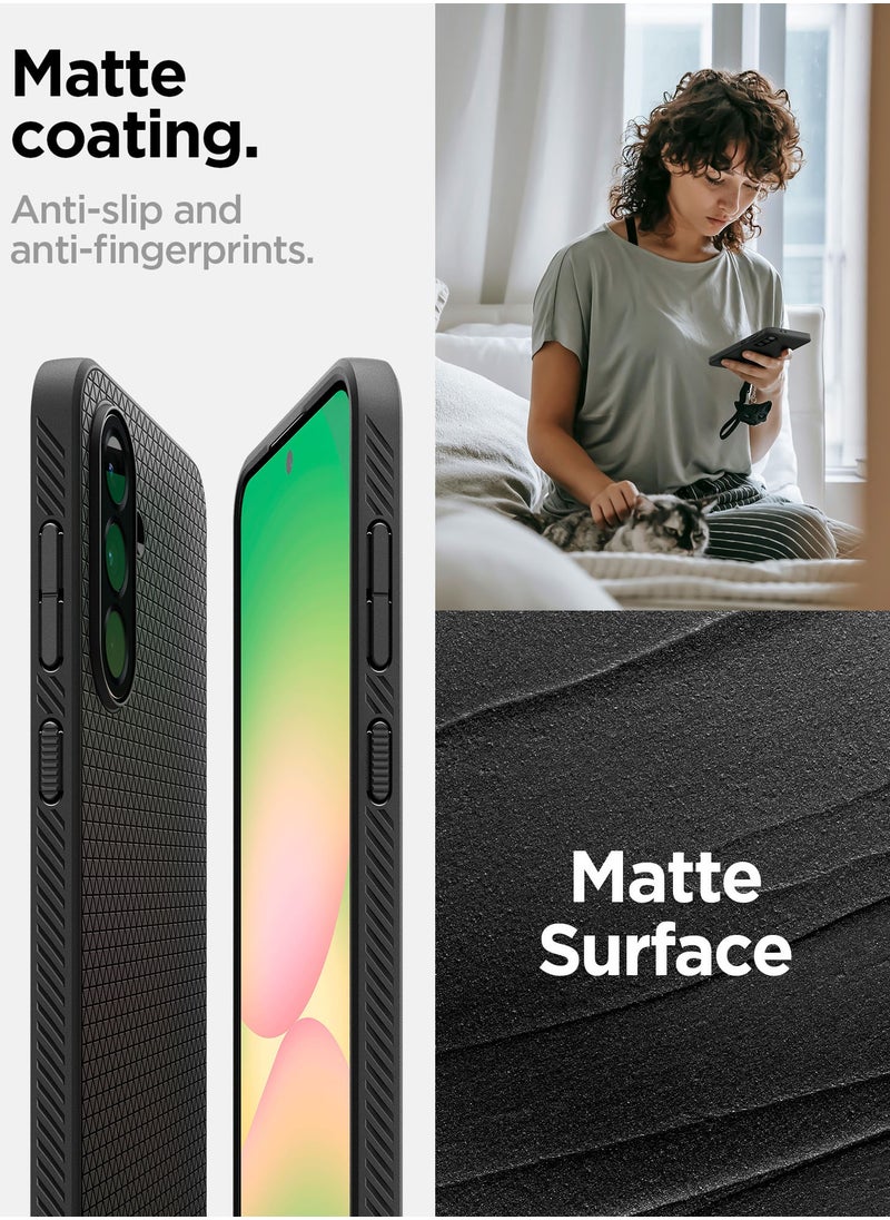 Spigen Liquid Air Samsung Galaxy A56 5G Case Cover (2025) - Matte Black  - Image 5