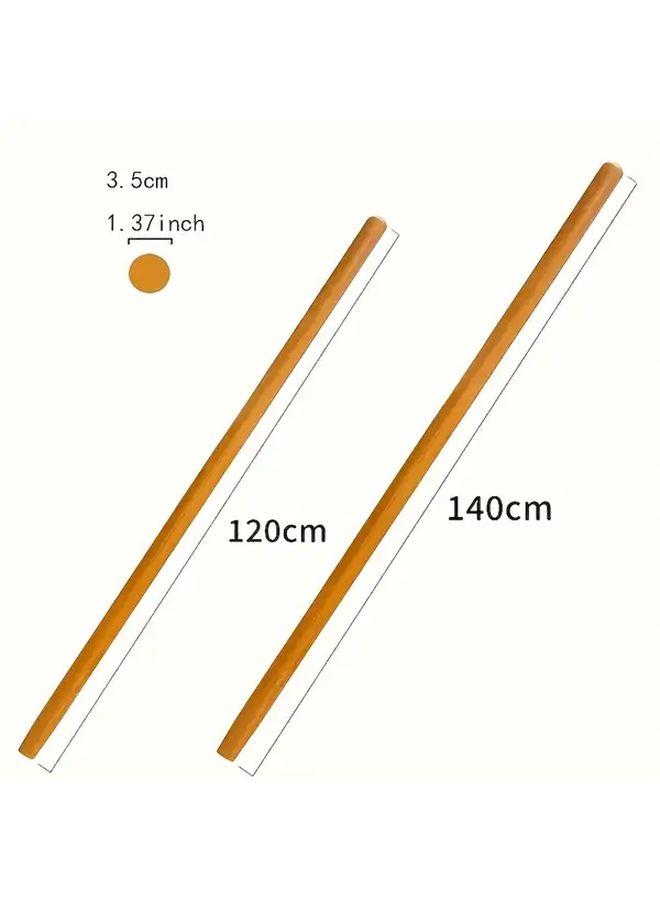 Solid Wood Farm Tool Handles 47.24inch 55.12inch Durable Ergonomic Grip for Garden Forks Rakes Shovels Lawn Care Agricultural Use - Image 3