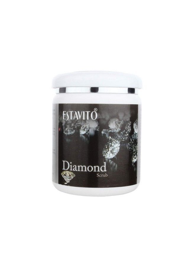 ESTAVITO - Diamond Bhasma Scrub 500Ml ;Provides Youthful Beauty And Radiance; All Skin Types. - Image 1