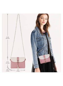 SYOSI Small Crossbody Purse With Pendant,PU Leather Cross Body Shoulder Bag Phone Purse Handbags for Girls  - Image 2
