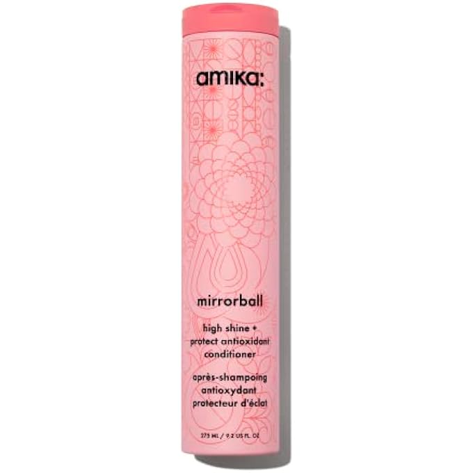 amika MIRRORBALL HIGH SHINE PLUS PROTECT ANTIOXIDANT CONDITIONER BY FOR UNI - 9.2 OZ CONDITIONER - Image 2
