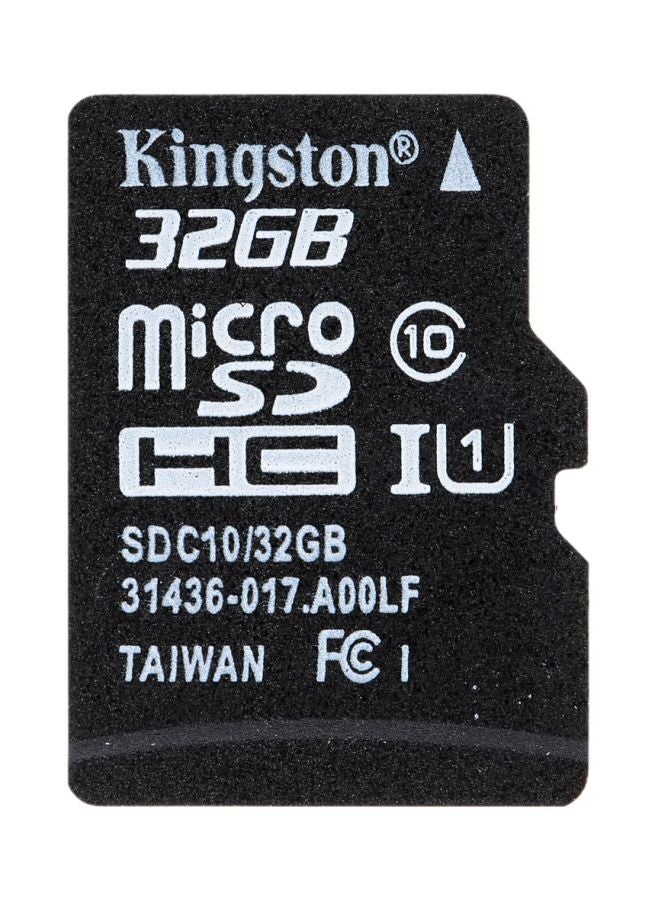 Kingston Class 10 MicroSD Memory Card With Adapter - Image 1