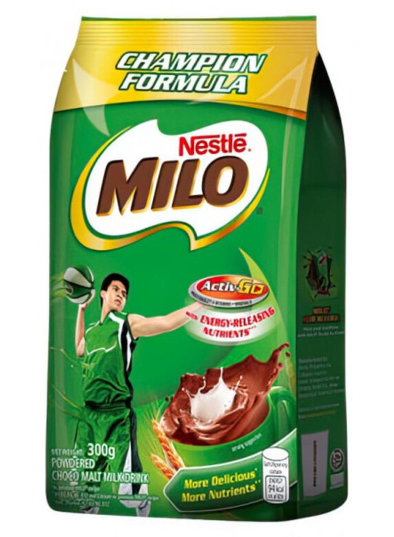 Nestle Milo Active Go Powdered Choco Malt Milk Drink Champion Formula 300g - Image 1
