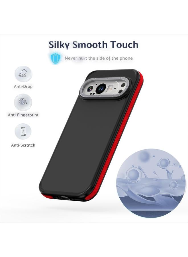 Zaboon Case For Google Pixel 9 / 9 Pro Dual-Color Skin Feel Shockproof Phone Case - Image 5
