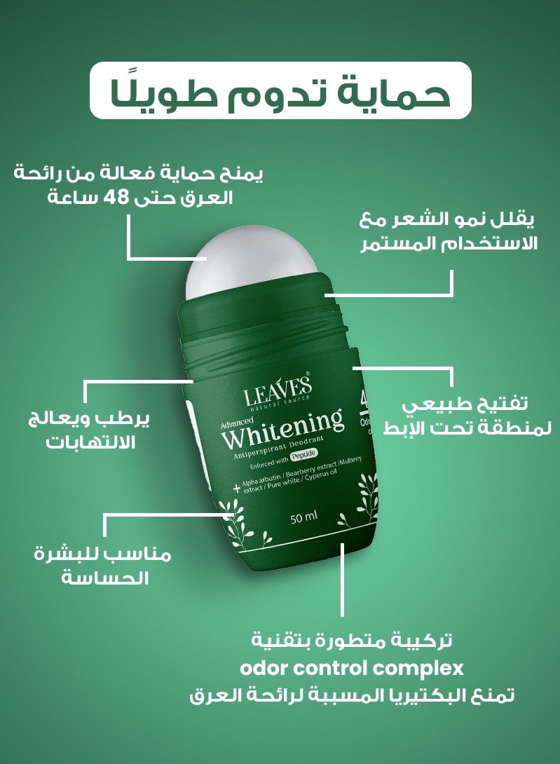 لييفز رول اون ديودرنت  مفتّح للبشرة  الأصلي 50 مل - Image 2