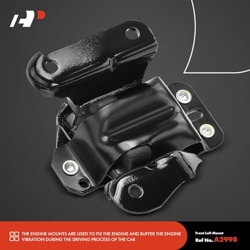 A-Premium 3PCS Engine Motor Mount and Transmission Mount Kit Compatible with Ford Mustang 1995 3.8L, Automatic Transmission - Image 4