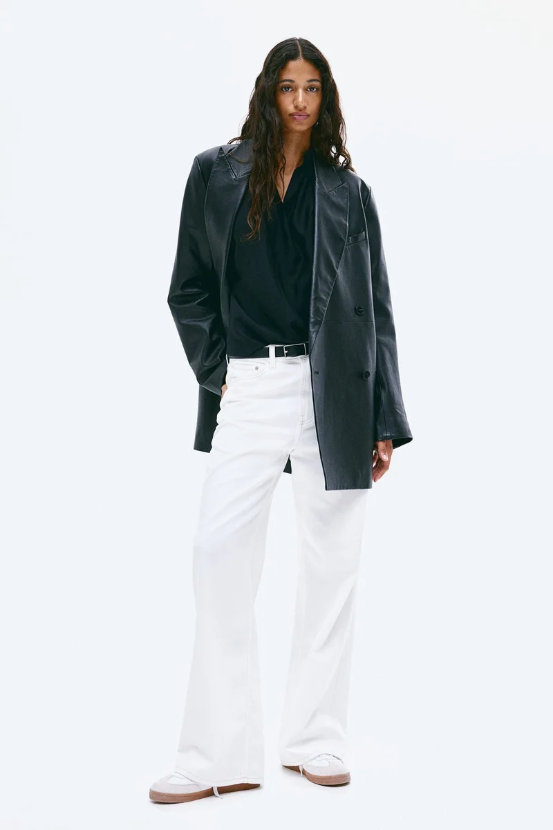 H&M Balloon-Sleeved Blouse