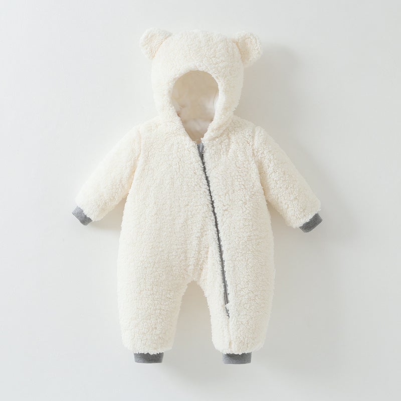 Newborn baby sleeping bag children''s anti-startle spring and summer thin anti-kick quilt baby autumn and winter imitation lamb wool Universal - Image 1