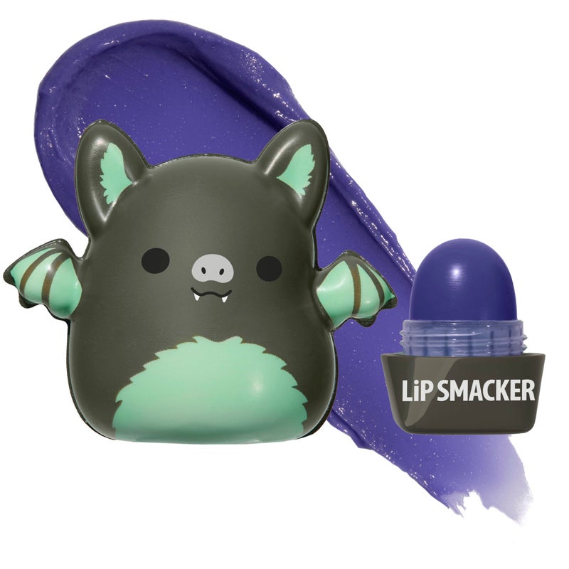 Lip Smacker Squishmallows Moisturizing Lip Balm, Fun Soft Squishy Collectible Top, Blackberry Flavored Hydration - Aldous - Image 1