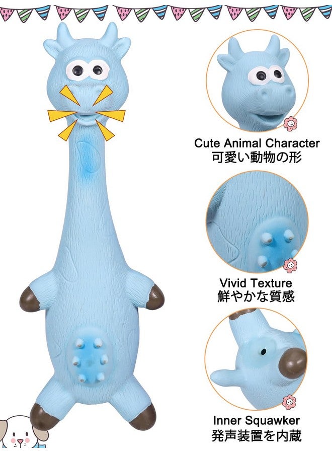 SCHITEC Squeaky Dog Toys, [2 Pack] Squawking Latex Toy with Interactive Squeaker, Squeak Rubber Duck Chicken for Medium Small Dogs - Image 5