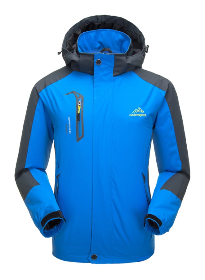 Detachable Hooded Waterproof Sports Jacket