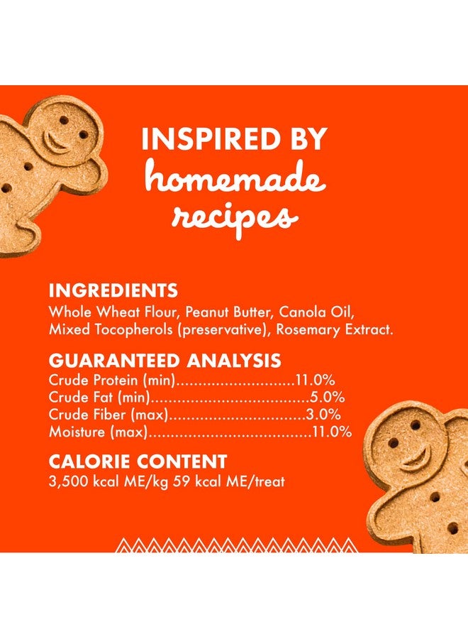 Buddy Biscuits 3.5 lbs. Bag of Crunchy Dog Treats Made with Natural Peanut Butter - Image 3