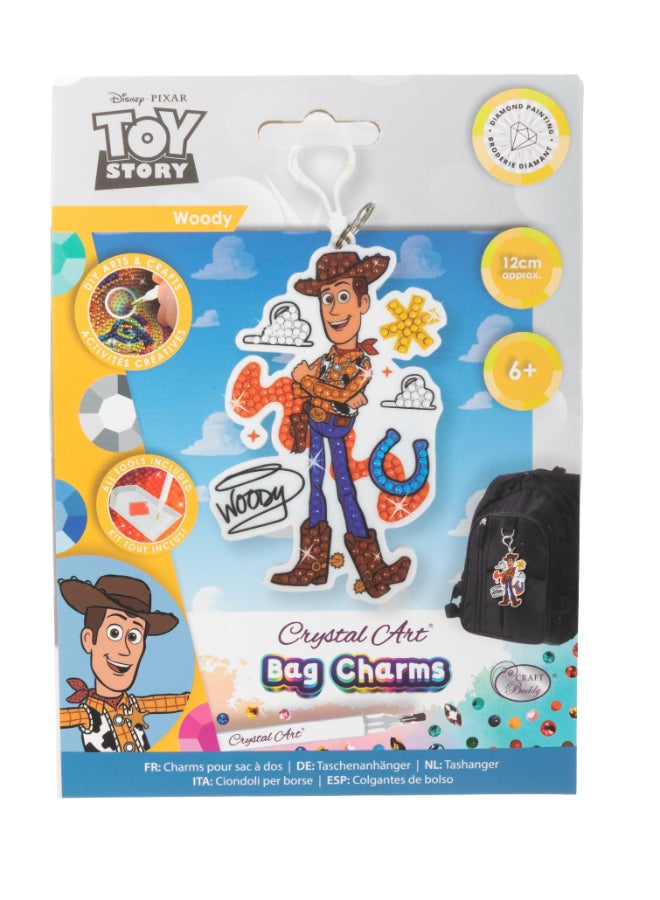 Craft Buddy وودي، سحر حقيبة كريستال آرت - Image 1