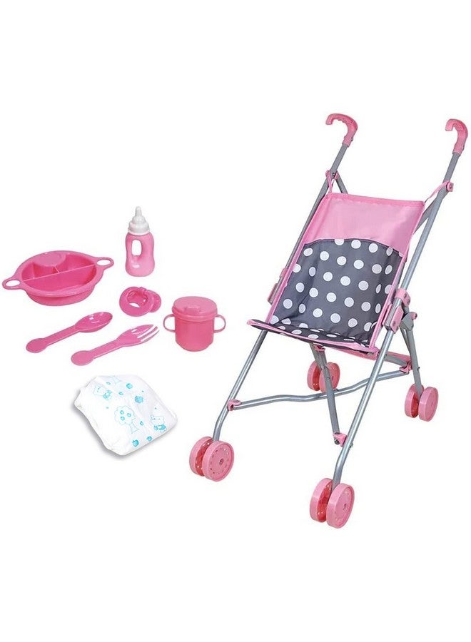 Lissi 5 Piece Doll Deluxe Nursery Play Set with Accessories - Image 4