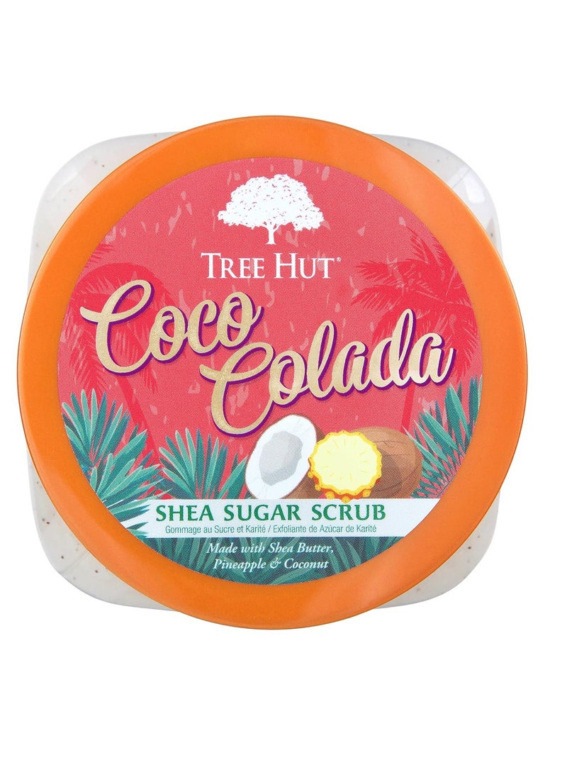 Tree Hut Tree Hut Shea Sugar Scrub Coco Colada, 18 oz, Ultra Hydrating and Exfoliating Scrub for Nourishing Essential Body Care  - Image 2
