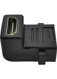 Wozlo HDMI Female to Female Adapter 90 Degree Panel Type HDMI Extension L Type Converter Elbow  - Image 2