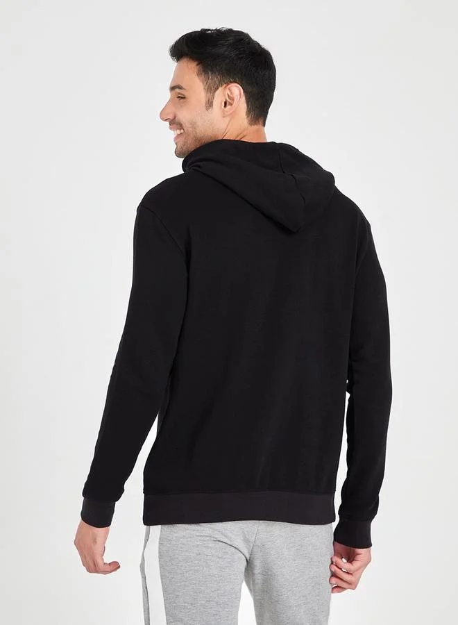 Styli Riyadh Graphic City Print Oversized Hoodie