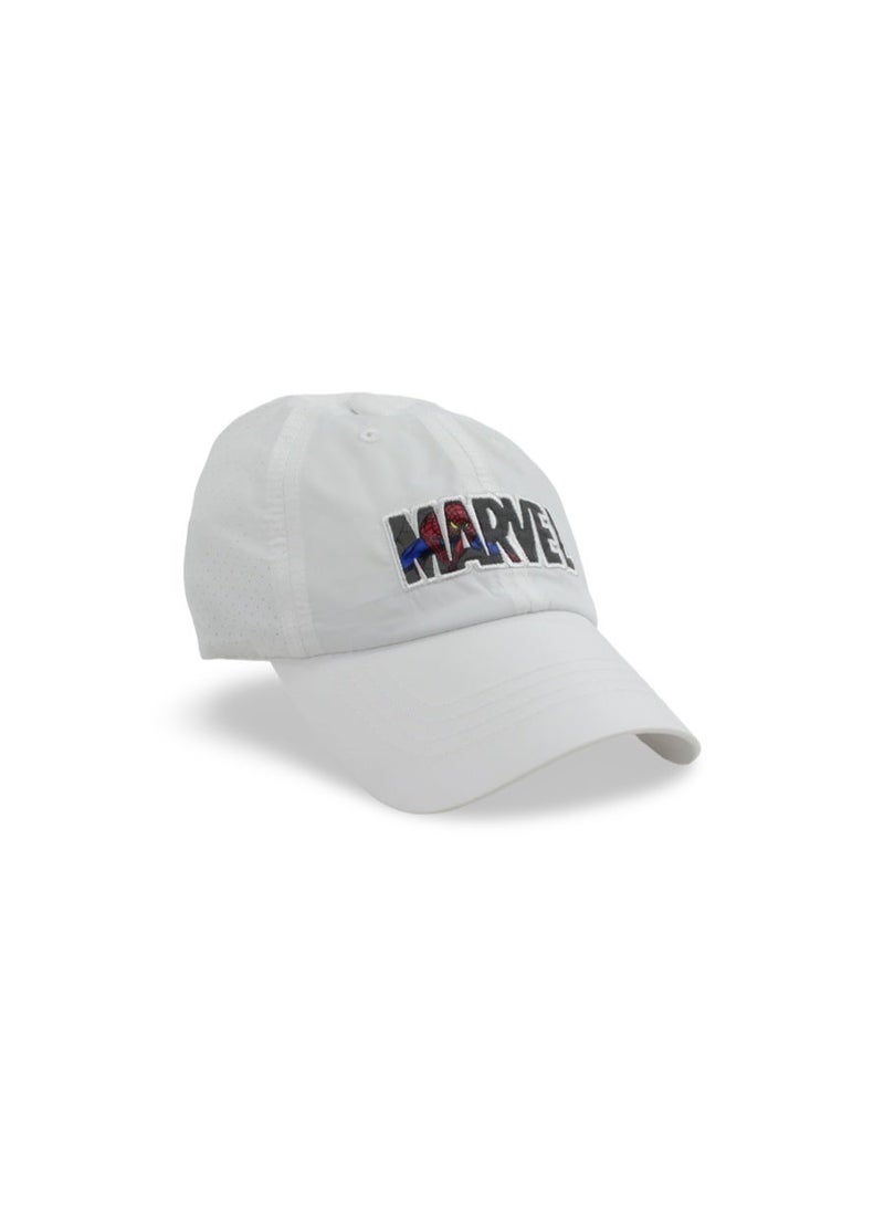 Fancy Boys Cotton Cap – "Marvel" Embroidery - Image 1