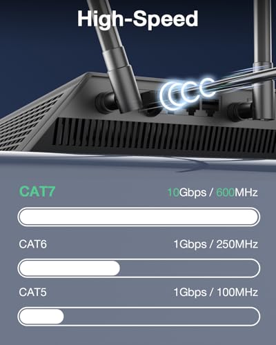 VCELINK CAT6A Connector, RJ45 Connectors Pass Through CAT6A CAT7 Shielded, UL-Listed 3-Prong Gold Plated, CAT7 Connector with Strain Relief Boots (RJ45 Connector-Transparent, Black, 30-Pack) - Image 3