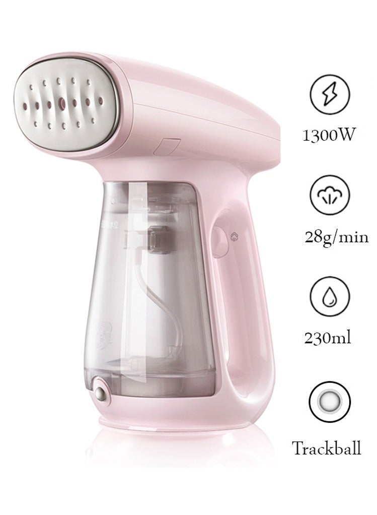 Bear Garment Steamer 1300W – Portable Handheld Fabric Steamer for Clothes, 230ml Water Tank, Fast Heat-Up, Vertical & Horizontal Use, Travel Steamer Iron – 3-Pin Plug - Image 1