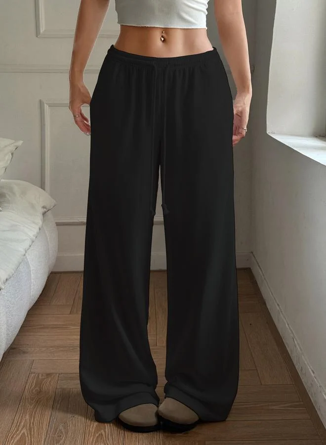 Take Two Women Wide Leg Pants with Drawstring