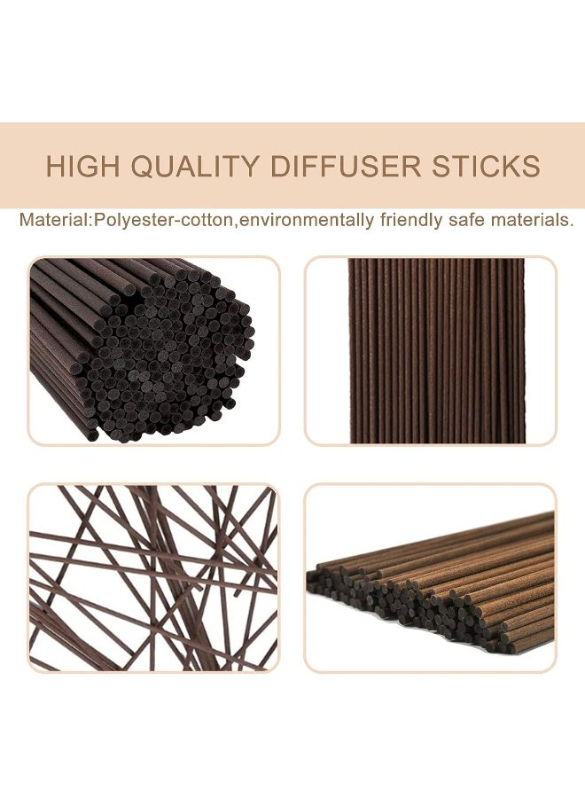 HOSSIAN HOSSIAN 50pcs Reed Diffuser Sticks - Wood Rattan-Reed Sticks -Essential Oil Aroma Diffuser Sticks- Spa-Aromatherapy  - Image 5