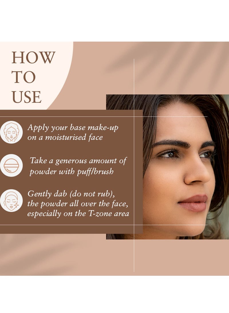 Just Herbs Just Herbs Compact Powder Mattifying Hydrating With SPF 15 9gm  - Image 3
