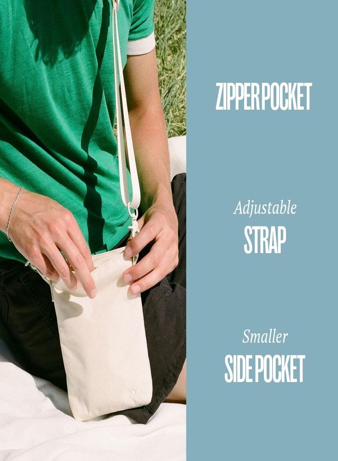 Thread Wallets Small Pocket Sling for Women & Men, Simple Purse and Bag for Concerts & Walking (Black) - Image 4