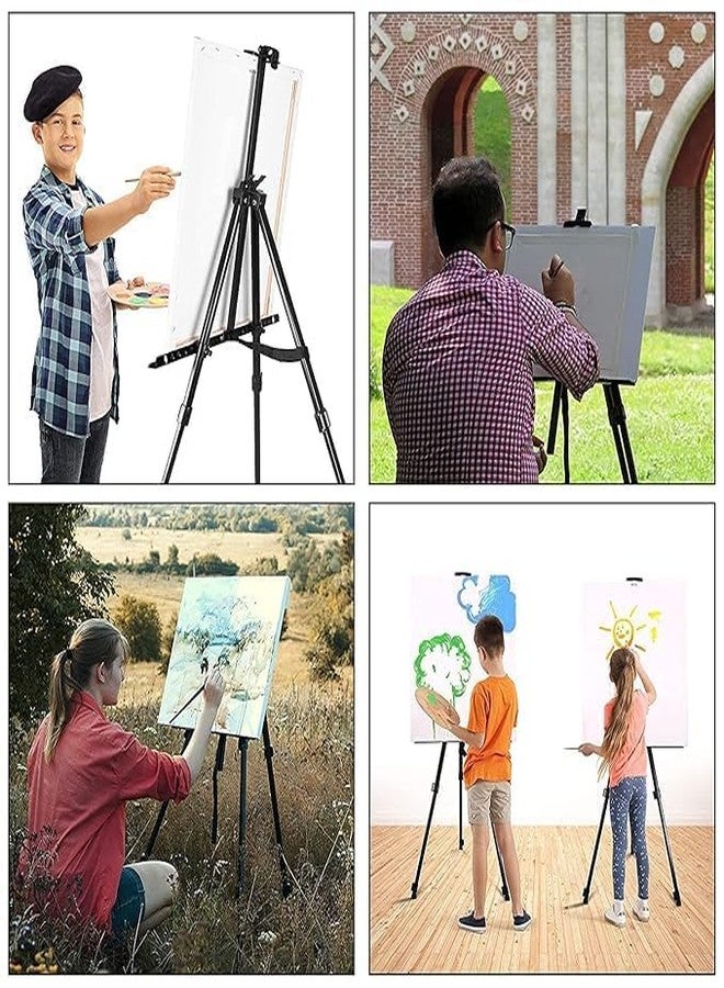 PEACORA حامل الرسم (حامل رسم معدني أسود) - Image 5