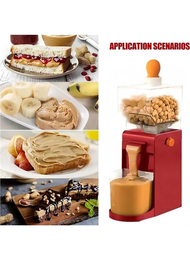 Electric Peanut Butter Maker Machine, Nut Butter Grinder for Almond Cashew Sesame, Large-Capacity Grain Grinder, Home & Commercial Nut Processor with Non-Slip Base - Image 5